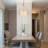 3 - Light Dimmable Modern Unique/Statement Bowl Chandelier