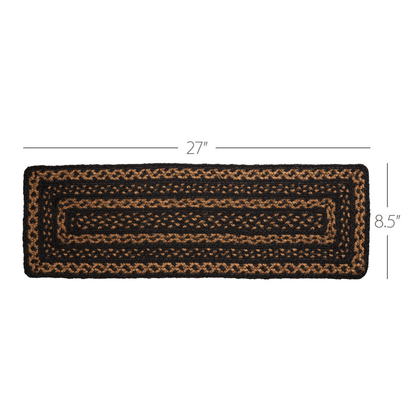Tapis d'escalier Saco Country, Rectangle 8,5 po x 2 pi 3 po