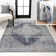 Regis Bohemian Medallion Machine-Washable Purple/Cream Rug