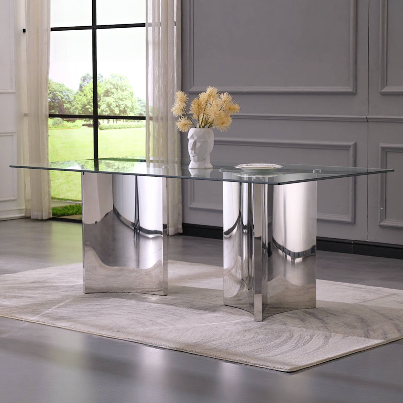 Table de salle à manger 78 po, 30" H x 78" L x 40" W