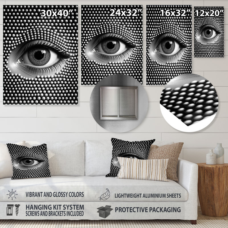 Décoration murale Hakeema Infinity, H 20 po x l 12 po x P 1 po