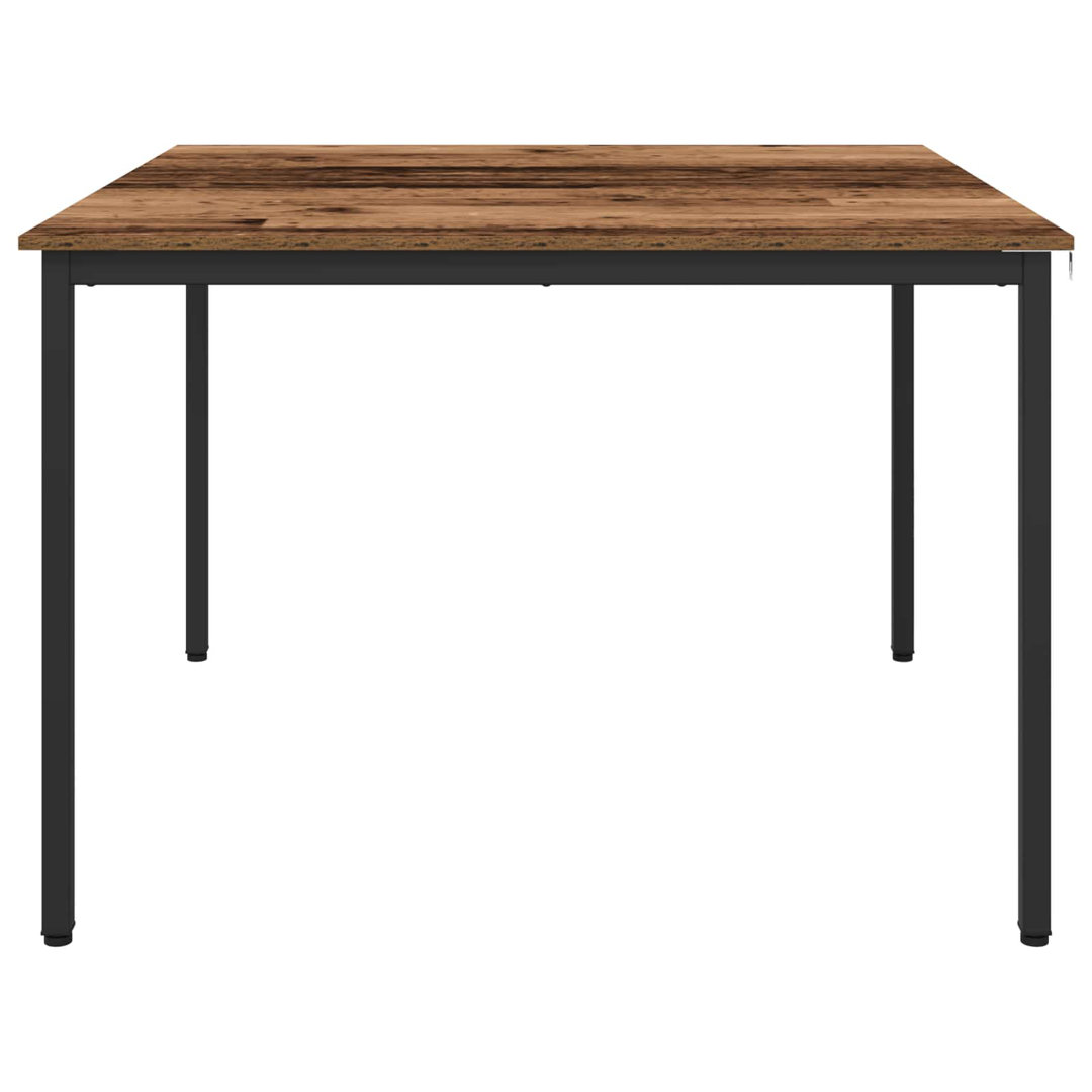 Metal Base Dining Table