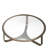 Coffee Table Cambronne Bronze Finish
