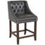 Tabouret de bar touffeté Desaria-1589765482-1589765481