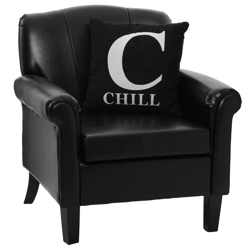 Whalley Square Cushion, Black