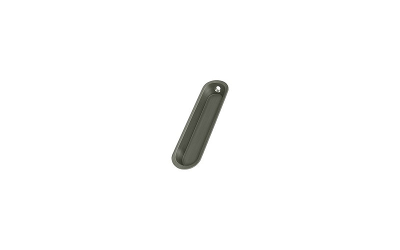 Cup / Bin Pull, Antique Nickel