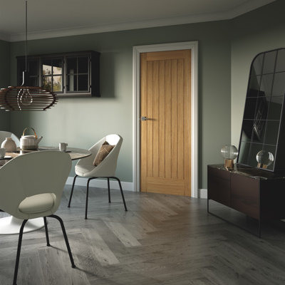 Internal Oak Pre-Finished Suffolk Fire Door
