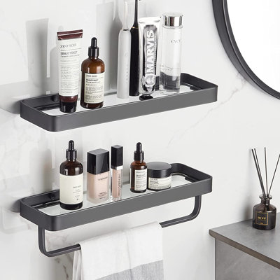 2 Wall Towel Rack