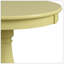Table d'appoint à finition jaune clair Alger