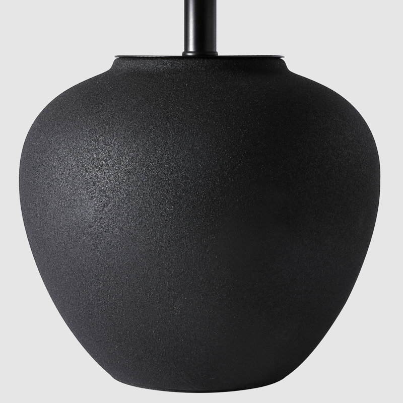 Lampe de table en céramique, Noir