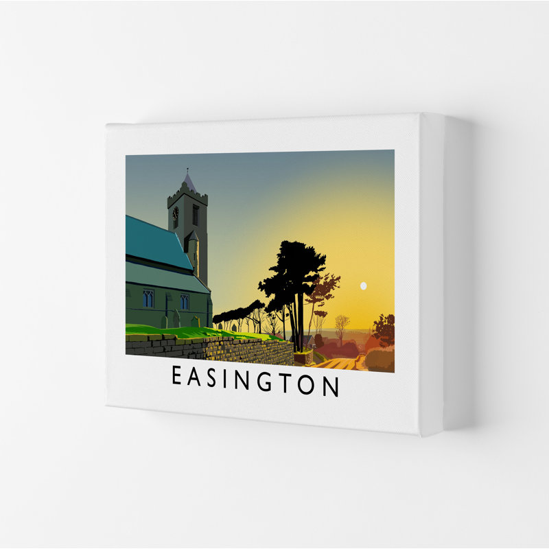Easington by Richard O'Neill - Print, Wrapped Canvas, 29.7cm H x 42cm W x 4cm D