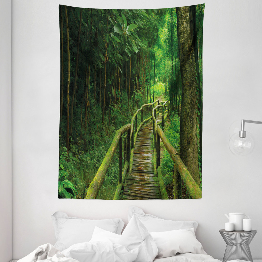 Wandbehang Regenwald in Thailand