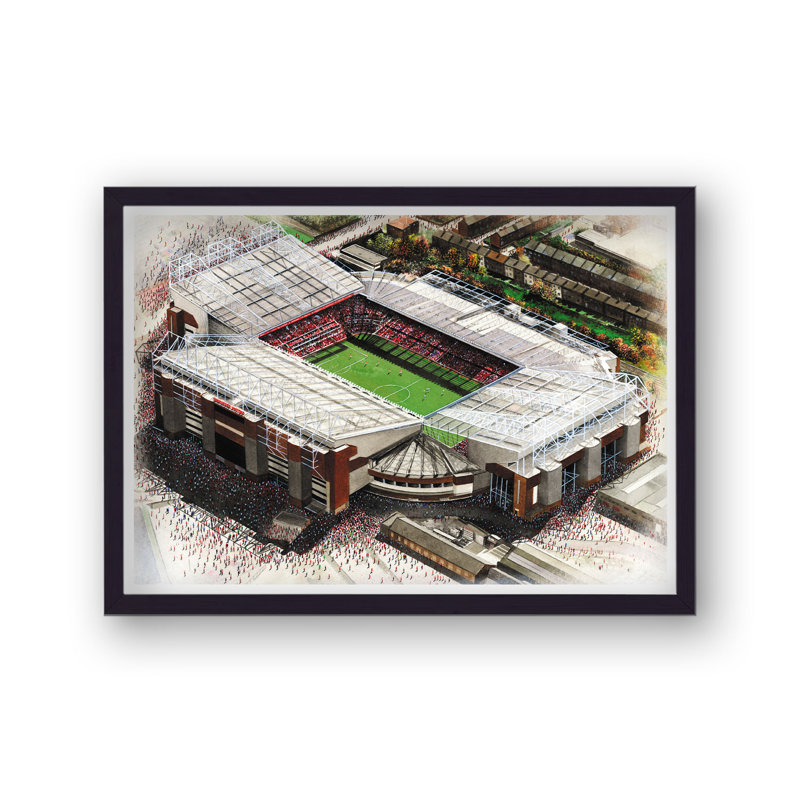 Manchester United FC - Old Trafford - Single Picture Frame Print