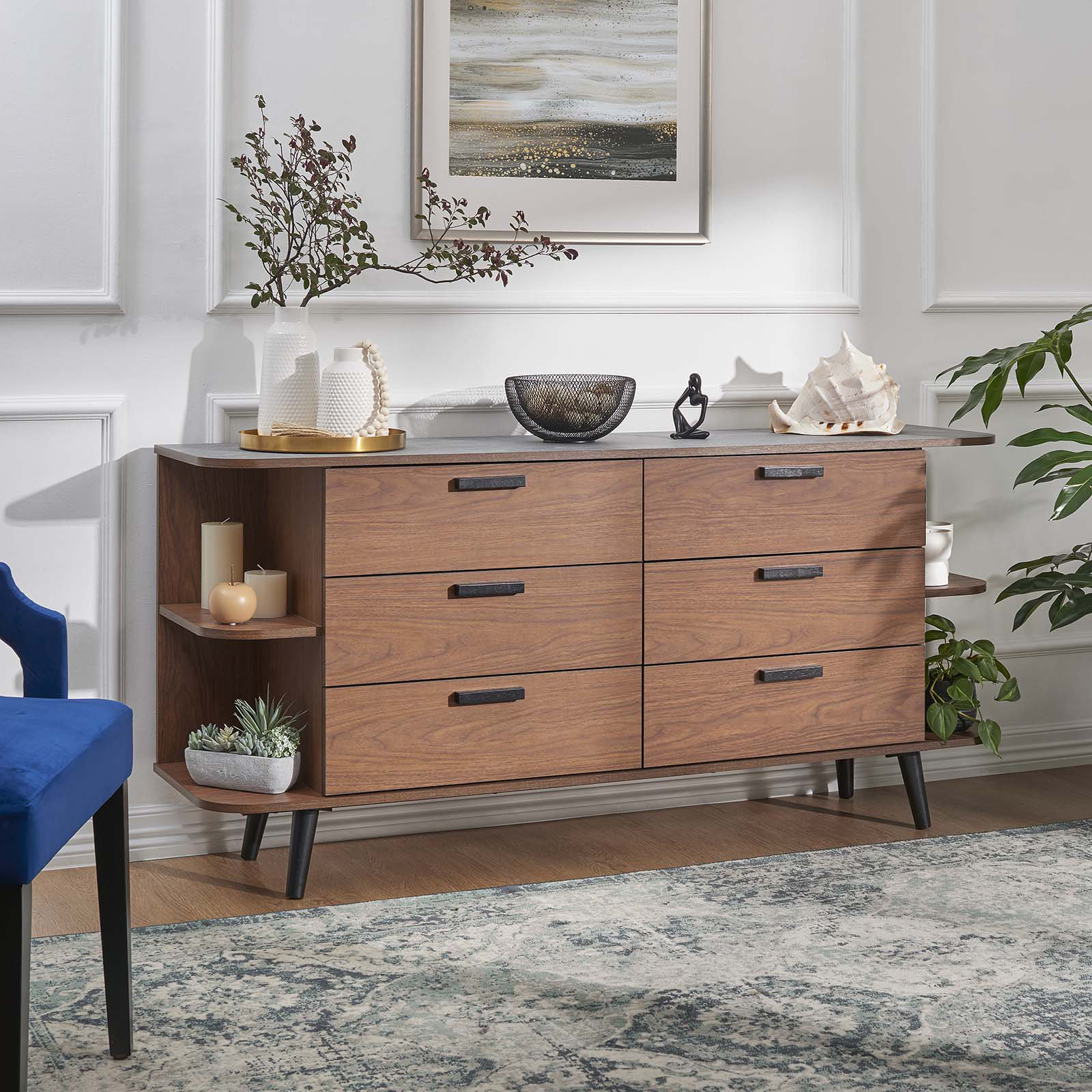 Modway Langston Open Display Storage Sideboard | Wayfair