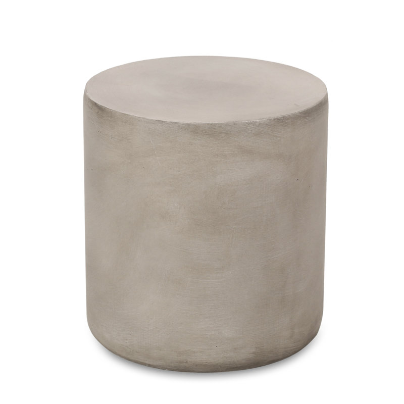 Outdoor LightWeight Concrete Side Table,MGO End Table