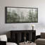 «Abstract Green Forest Trees Relax Calm», très grande impression sur toile encadrée-111696464-106766830