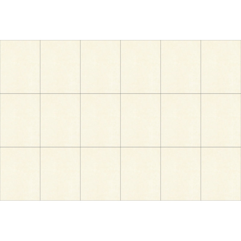 Carreau de porcelaine 24 po x 24 po, Ivoire