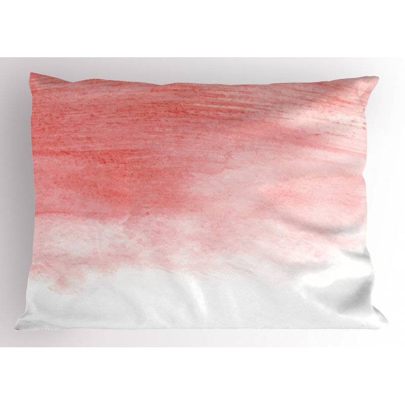 Polyester Machine Printed Abstract Sham Set, Queen