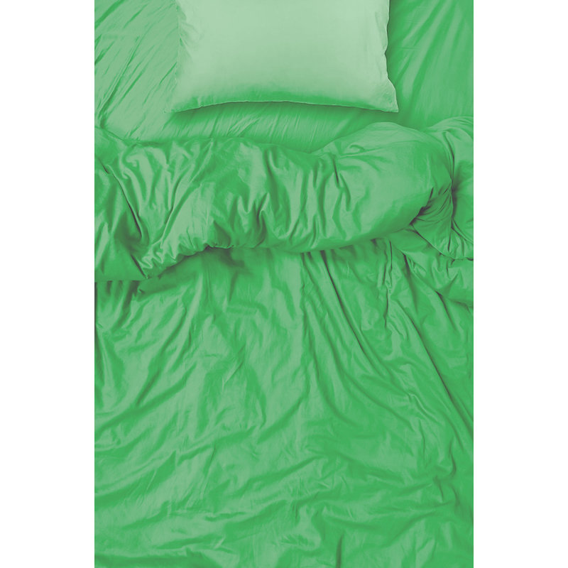  Ensemble de draps en rayonne de bambou Hotel Quality, Très grand californien + 4 taies d'oreiller, Menthe