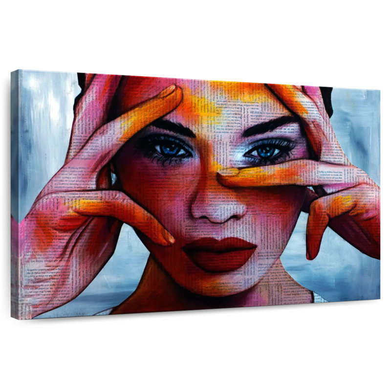 Coucher de soleil liquide Leisha, H 8 po x l 12 po