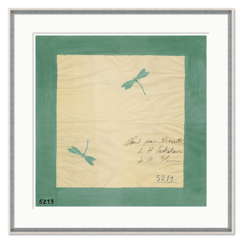 Libellules (Var. 1) Print by Paule Marrot Soicher Marin