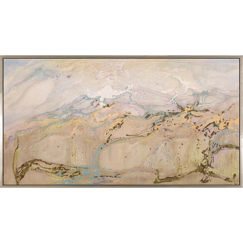 Sediment Painting, 48" H x 80" W