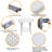 80cm Round Portable Banquet Table