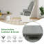 Chaise berçante pour chambre de bébé Harriet-2088424010