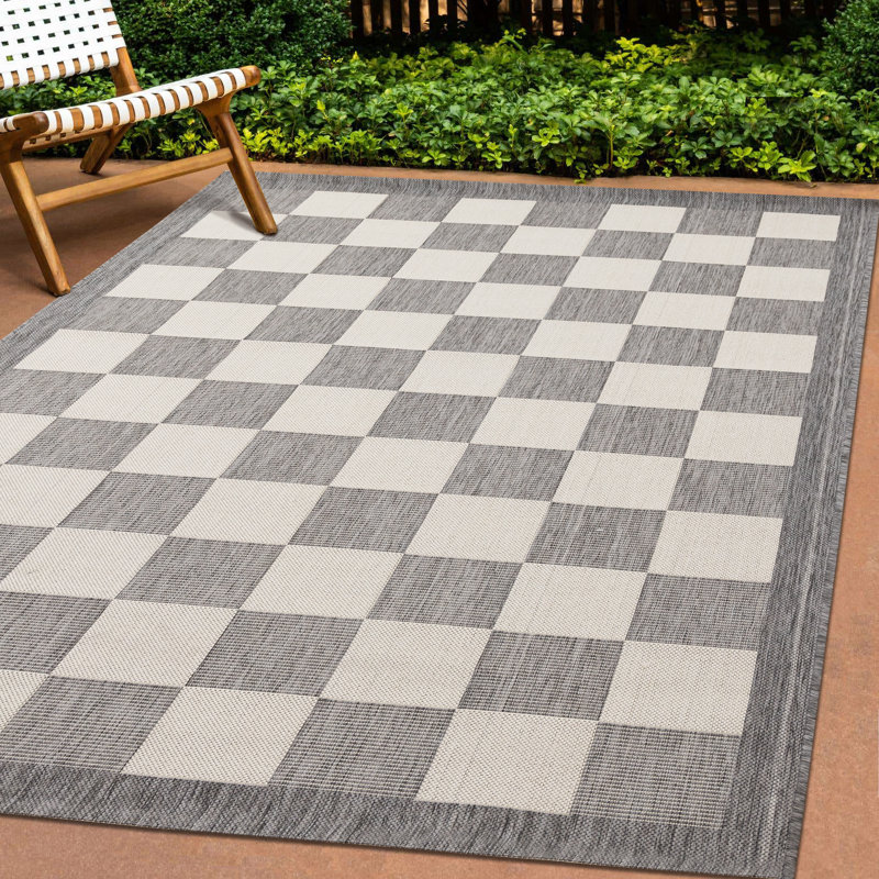 Tapis d'extérieur Volma, Rectangle 6 pi 7 po x 9 pi 6 po