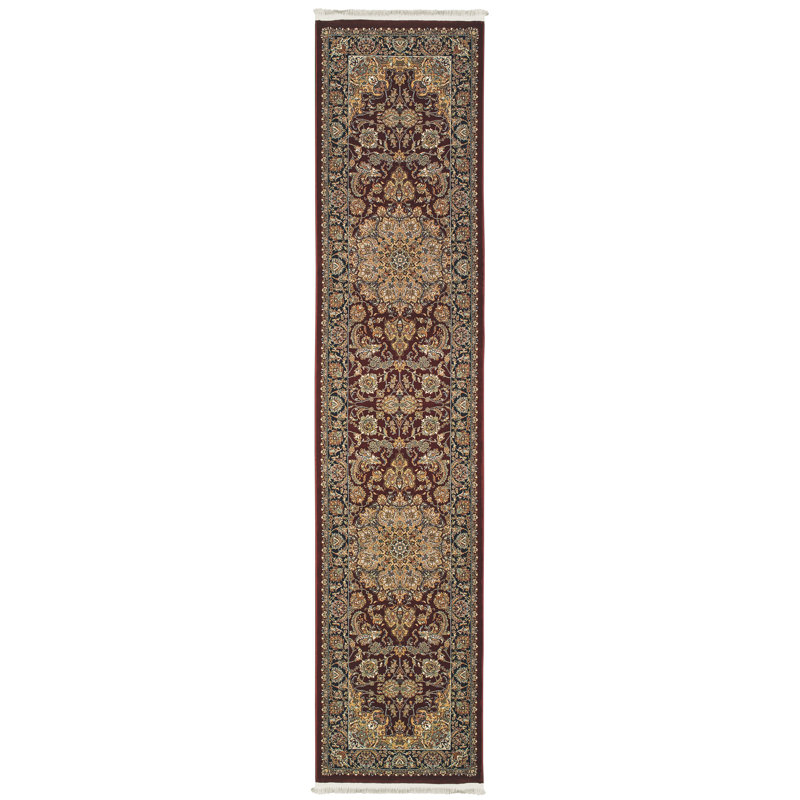 Knepp Oriental Indoor Rug, Runner 2'3" x 10'