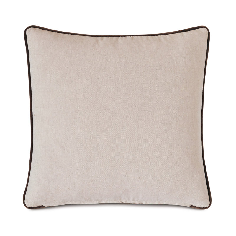 Fossil Velvet Square Pillow Cover & Insert