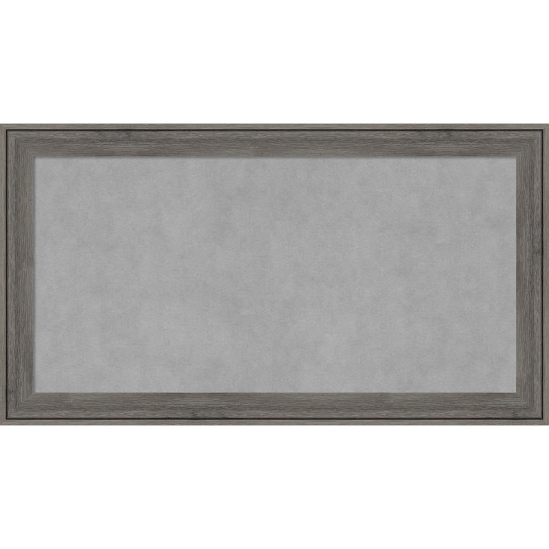 Tableau magnétique gris Regis Barnwood, H 15 po x l 27 po