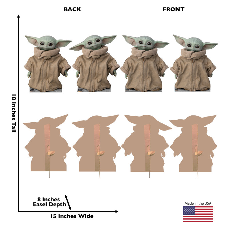 The Child Life-Size Cardboard Stand-Up Set of 4