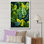 «Urban Leaves Forest Greenery I», reproduction sur toile