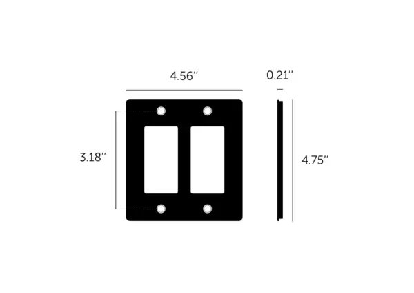 2G Plate / Non-Logo, Brass