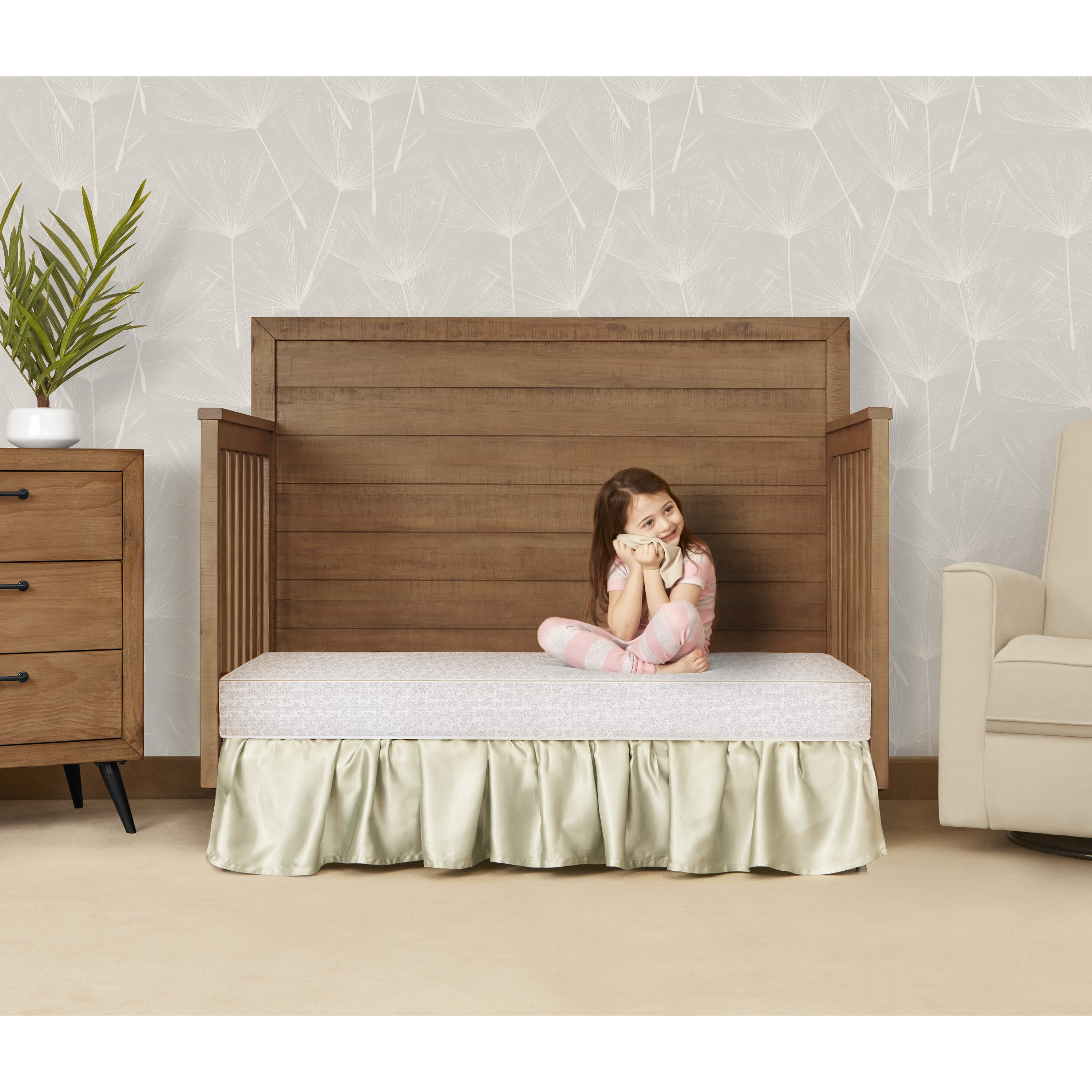 Brittna 2-Stage Waterproof Mattress Harriet Bee