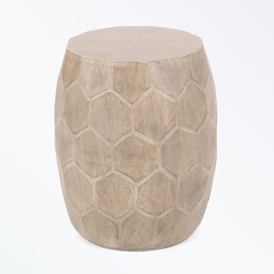 Salina Round Outdoor Side Table , 15.25'' in. W 15.25'' in. D