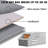 2 PCS Stackable Hat Storage for Baseball Caps, Holds up to 24 Caps Hat Organizer for Closet, Sturdy Snapback Hat Boxes with Clear Window