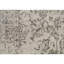 Tapis gris / noir en laine / viscose noué à la main 7 pi 11 po x 9 pi 11 po