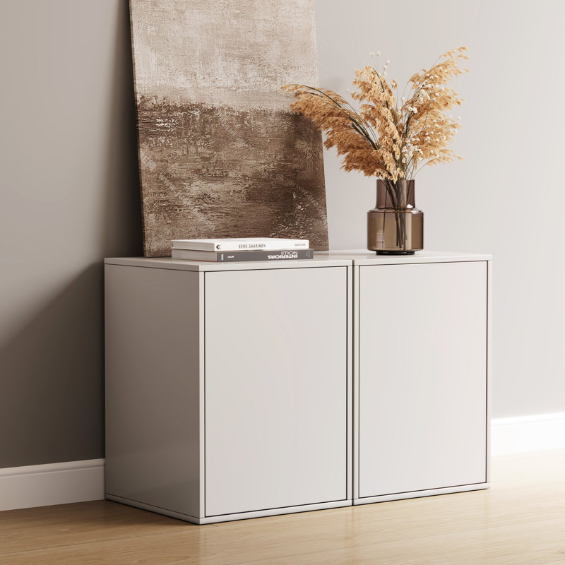 Armoire de rangement carrée Amias