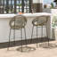Tabouret de bar d'extérieur Ferrara, 2 pièces Ferrara-2111076062
