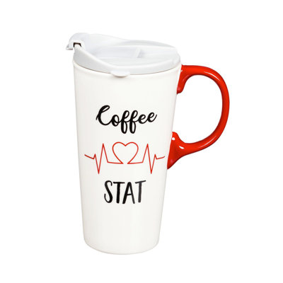Evergreen Enterprises, Inc Ceramic Travel Mug