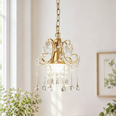 Jamei 1 - Light Dimmable Crystal Empire Chandelier