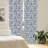 Abstract Semi-Sheer Rod Pocket Sliding Panel-45203411