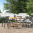 Anautica Round 6 - Person 59'' Teak Finish Outdoor Furniture Dining Set