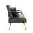 Tengan 60.63'' Velvet Square Arm Loveseat-1625965368