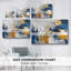 ABSTRACT LXI - Toile tendue avec châssis Premium - Prêt à être accroché-2136380487