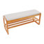 Banc de rangement pour chaussures 4 paires