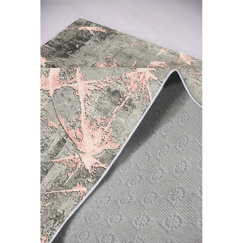 Wimbledon Abstract Area Rug, Rectangle 140cm x 220cm
