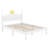 Gevon Solid Wood+MDF Panel Bed